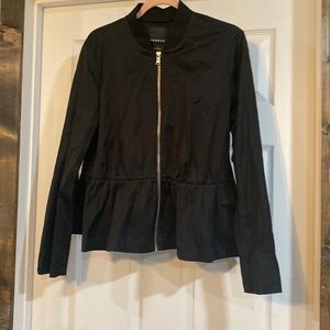 Trouvé peplum jacket size large